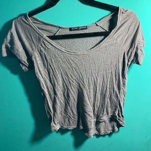 Brandy Melville Scoop Neck T Shirt